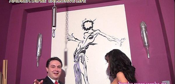  Sexy painter Symba naked with Andrea Diprè